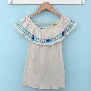 Disney- Kids Ruffled Stich Themed Top